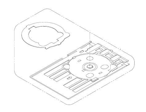 Epson PN 1473134 CD Tray R280
