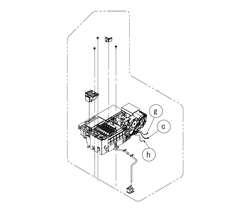 Epson PN 1673149 Pump Cap F6200