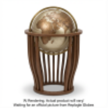 Replogle Globes Frank Lloyd Wright Collection? BARREL Bronze Metallic - EN
