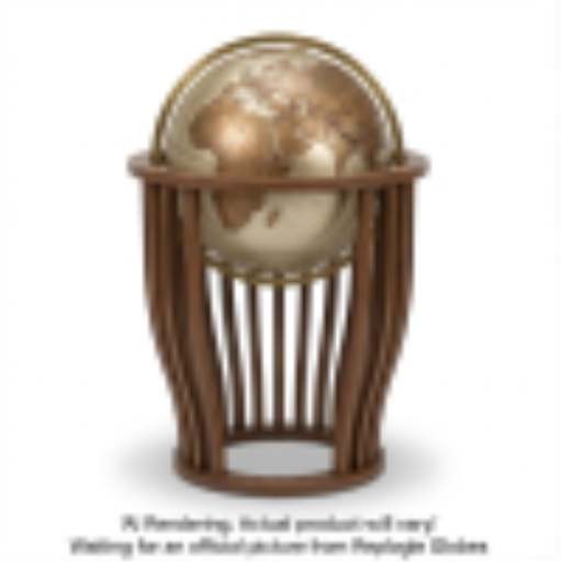 Replogle Globes Frank Lloyd Wright Collection? BARREL Bronze Metallic - EN