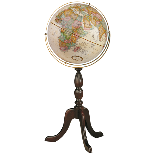 Replogle Globes Cambridge 16"/40.5 Cm Diameter Antique Ocean Floor Globe (French)