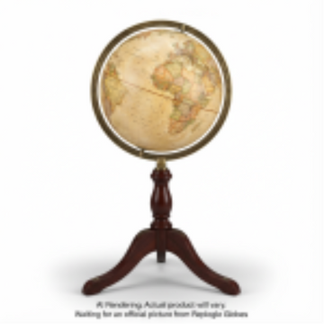 Replogle Globes LANCASTER Illuminated Antique - (French)