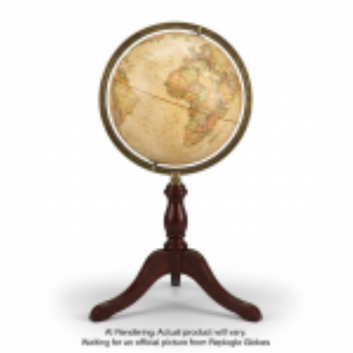 Replogle Globes LANCASTER Illuminated Antique - (French)