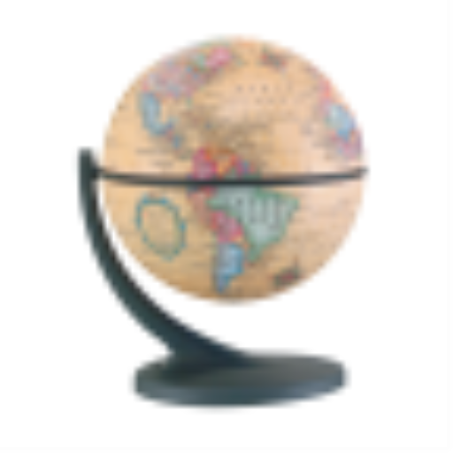 Replogle Wonderglobe 4.3"/10.9Cm Diameter Antique Ocean Desk Globe (English)