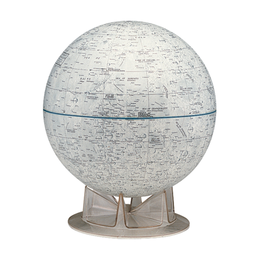 Replogle Globes Moon 12"/30Cm Diameter Desk Globe (English)