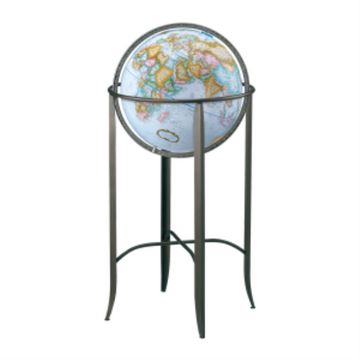 Replogle Globes Trafalgar 16"/40.5 Cm Diameter Blue Ocean Floor Globe (French)