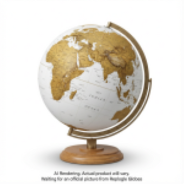 Replogle Globes Frank Lloyd Wright Collection? SCHWARTZ - NATURAL White - EN