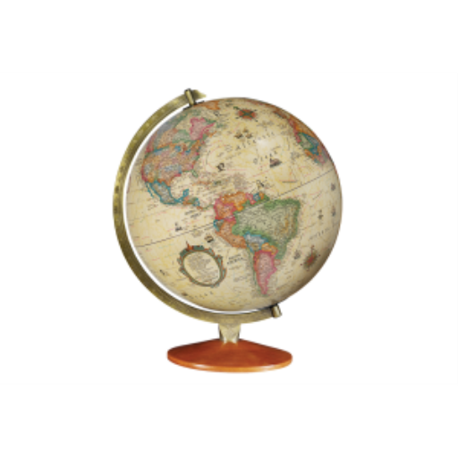 Replogle Globes Odessa 12"/30Cm Diameter Antique Ocean Illuminated Desk Globe (English)