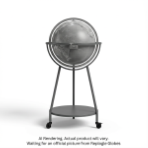 Replogle Globes EMPIRE BAR GLOBE Illuminated Gray - EN