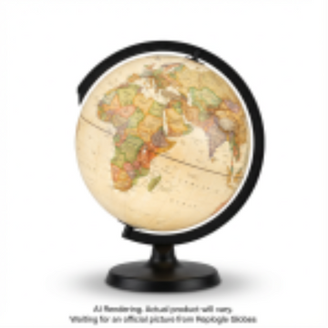 Replogle Globes COPENHAGEN Illuminated Antique - EN