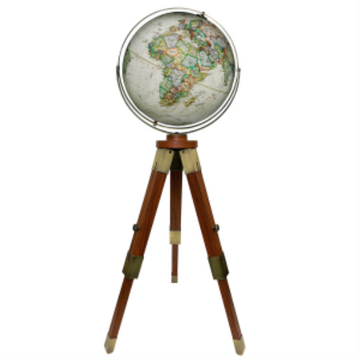 Replogle Globes National Geographic Eaton III 16-inch Floor Globe - Adjustable Tripod Stand - Antique Ocean (MPN 24900)