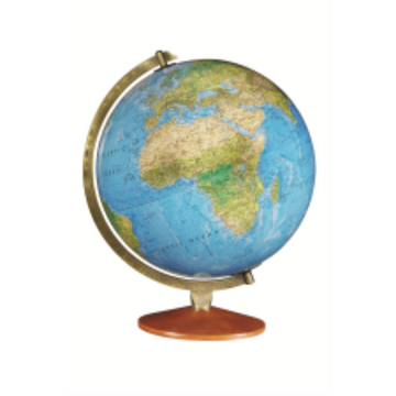Replogle Globes Odessa 12"/30Cm Diameter Blue Ocean Illuminated Desk Globe (English)