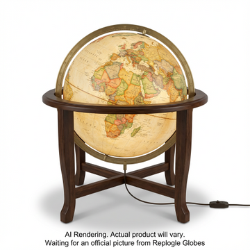 Replogle Globes FINLEY Illuminated Antique - EN