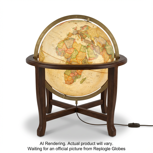 Replogle Globes FINLEY Illuminated Antique - EN