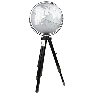 Replogle Globes Willston 16"/40.5 Cm Diameter Gray Ocean Floor Globe (English)