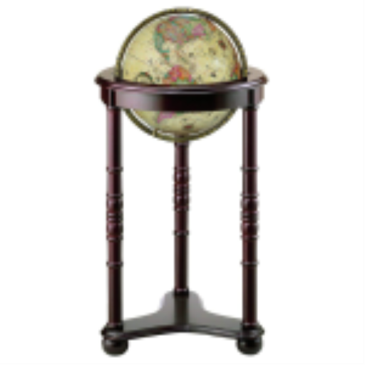 Replogle Globes Lancaster 12"/30Cm Diameter Antique Ocean Illuminated Desk Globe (English)
