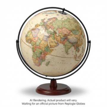 Replogle Globes FREEPORT - NEW Antique - EN