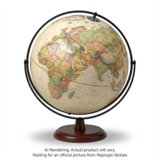 Replogle Globes FREEPORT - NEW Antique - EN