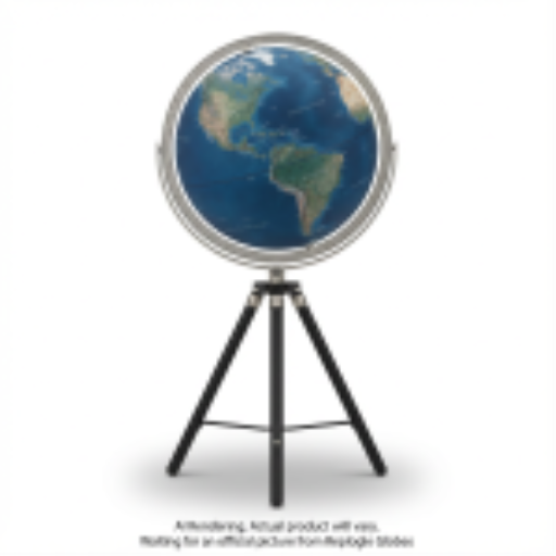 Replogle Globes Willston 16"/40.5 cm Diameter Blue Ocean Floor Globe (English)