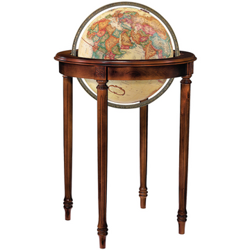 Replogle Globes Regency 16"/40.5 Cm Antique Raised Relief Floor (English) - Ships in 2 boxes