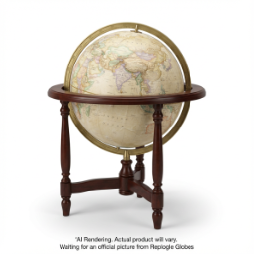 Replogle Globes Westminster 16"/40.5 Cm Antique Raised Relief Floor (English) - Ships in 2 boxes