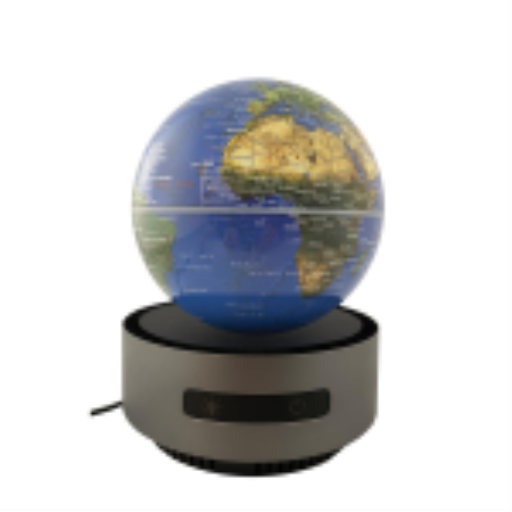 Replogle Globes Self Floating Levitating 6" Diameter Blue Ocean Desk Globe (English)