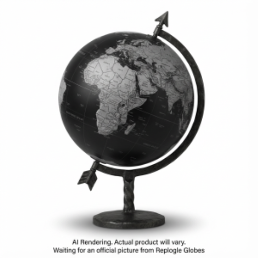 Replogle Globes HAMILTON Black - EN