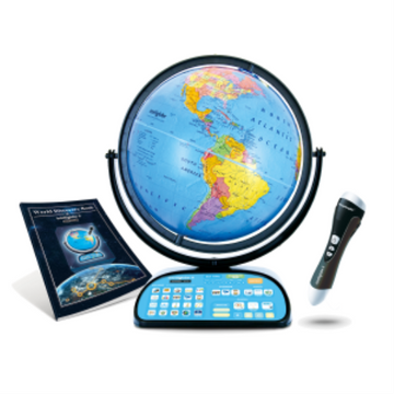 Replogle Globes Intelliglobe 12"/30Cm Diameter Interactive Blue Ocean Desk Globe (English)
