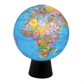 Replogle Globes Rotating 8"/20.3Cm Diameter Blue Ocean Rotating Desk Globe (English)