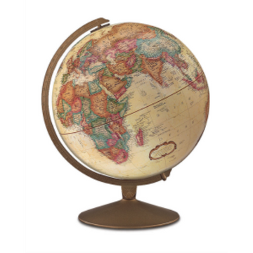 Replogle Globes Franklin Globe 12"/30Cm Diameter Antique Ocean Desk Globe (English)