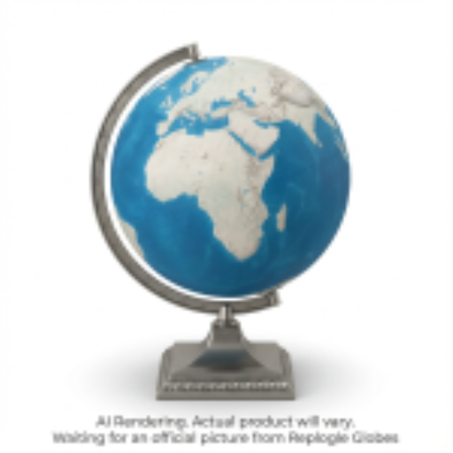 Replogle Globes ZURICH-CANVAS GLOBE Blue - EN