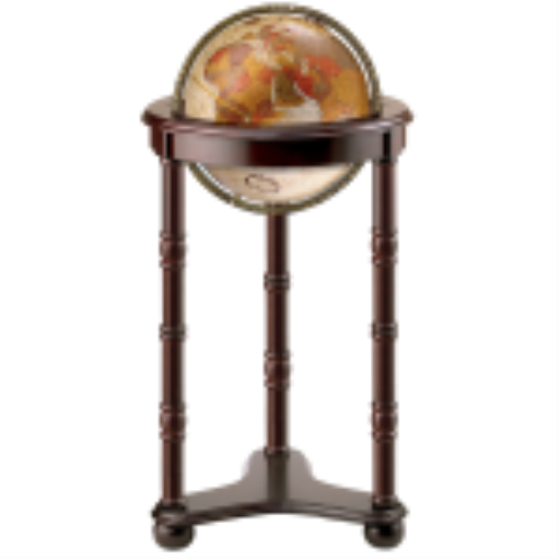 Replogle Globes Lancaster 12"/30Cm Diameter Bronze Metallic Ocean Floor Globe (English)