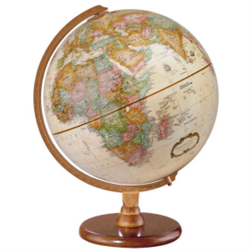 Replogle Globes Hastings Globe 12"/30Cm Diameter Antique Ocean Desk Globe (English)