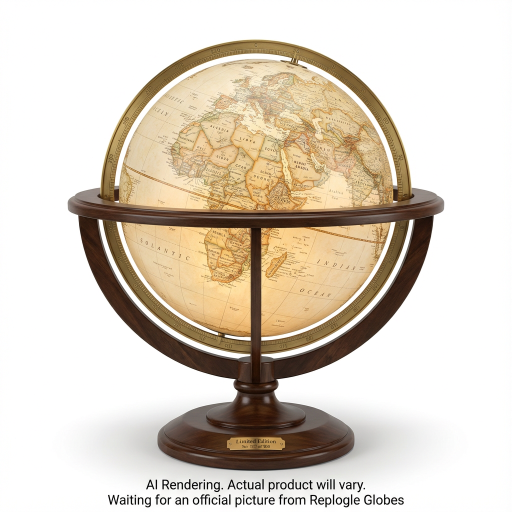 Replogle Globes ANNAPOLIS Illuminated Antique - EN
