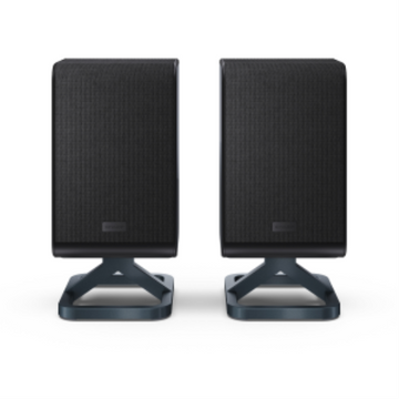 Sharp 2.0.2 Wireless Rear Surround Speakers, Black