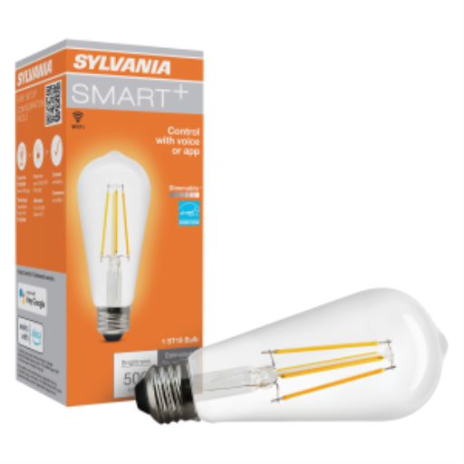 LEDVANCE SMART+ WiFi Filament Clear: ST19 Soft White (2700K)