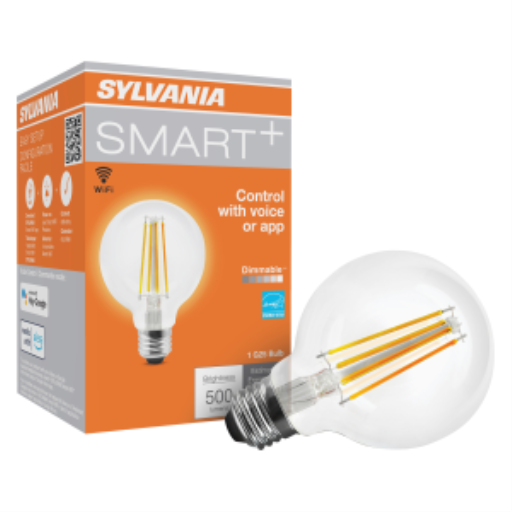 LEDVANCE SMART+ WiFi Filament Clear: G25 Soft White (2700K)