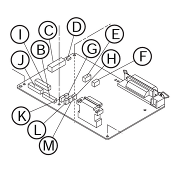 Epson PN 2143007 MAIN-D BOARD ASSY