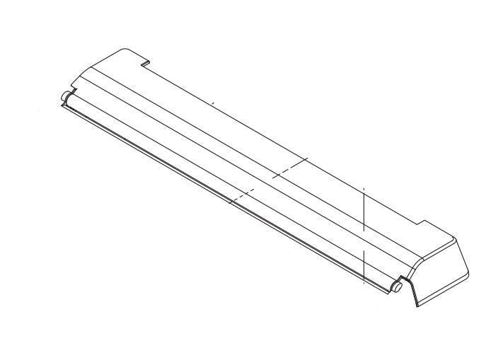 Epson 1285809 Rear Cover LQ-590 - discontinued without a replacement | OEM | 123 Distribution