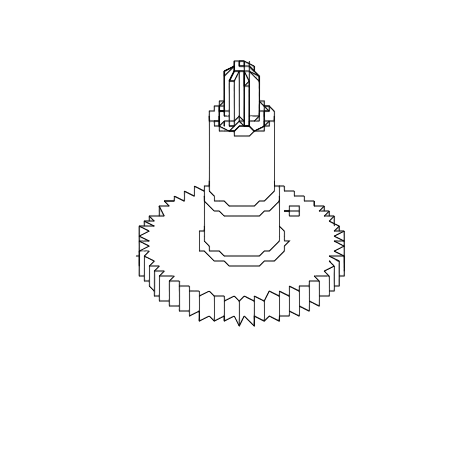 Epson 1554360 Gear Ribbon take up | OEM | 123 Distribution