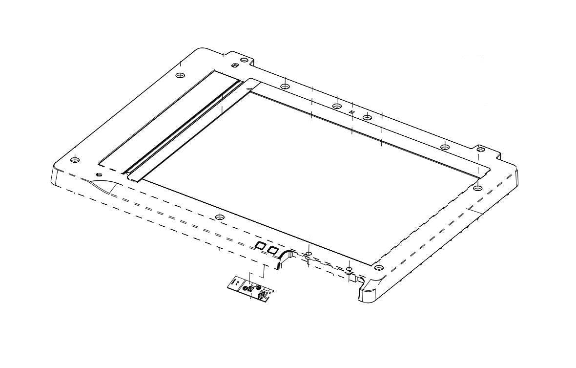 Epson 1583885 Cover Glass Upper Assembly | OEM | 123 Distribution