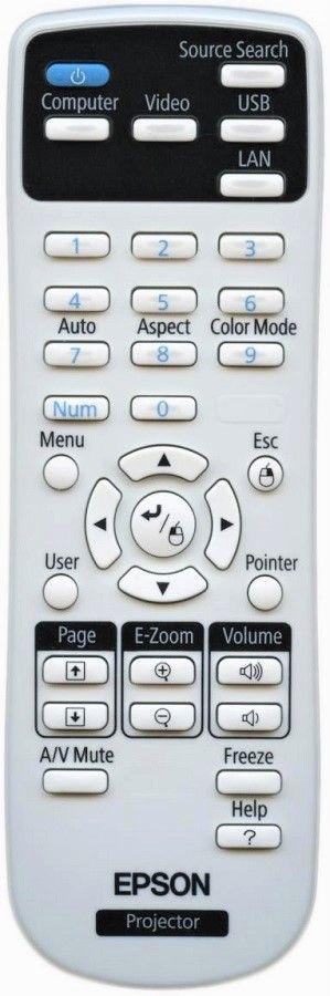 Epson 1599176 Projector Remote Control Discontinued | OEM | 123 Distribution