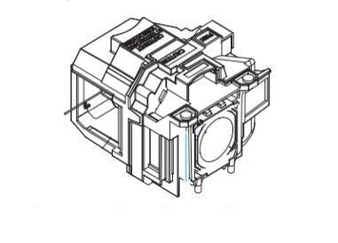 Epson PN 1651892 Replacement Projector Lamp Bulb-PG TECH