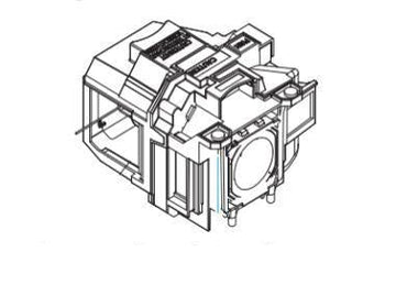 Epson PN 1651892 Replacement Projector Lamp Bulb-PG TECH