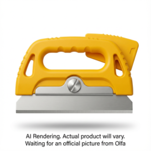 Olfa 120mm GSR-1/3B Stainless Steel Multi-Grip Scraper